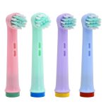 Soft Bristle Gum care Kid Toothbrush Head EB-10X 0.12mm Replacement Heads