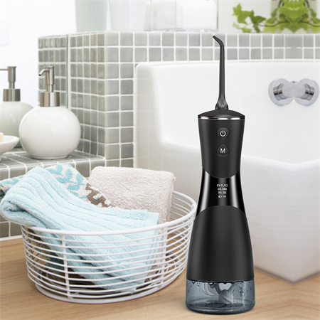 Wireless Water Pik Flosser for Teeth, Iteknic Dental Oral Water Irrigator Pik Portable with 230ml Water Tank, 4 Jet Tips Teeth Cleaner for Braces, 4modes, Ipx7
