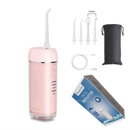 Waterflosser 200ml Oral Care Cordless Portable Teeth Cleaning Dental Oral Irrigator
