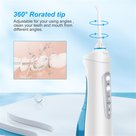2021 Flosser Dental Portable Teeth Cleaner Refillable Dental Water Flossing Pick Electric Waterflosser