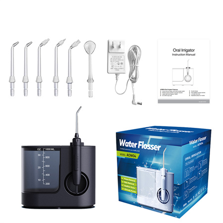 Top Electrolytic Ozone Water Hydrogen Oral Irrigator Removal Dental Plaque Flosser Factory