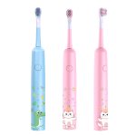 Sonic Rechargeable Kids Electric Toothbrush 3 Modes with Memory IPX7 Waterproof