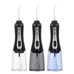Powerful Cordless 350ML Water Dental Flosser Portable OLED Display Oral Irrigator with 5 Pressure Modes