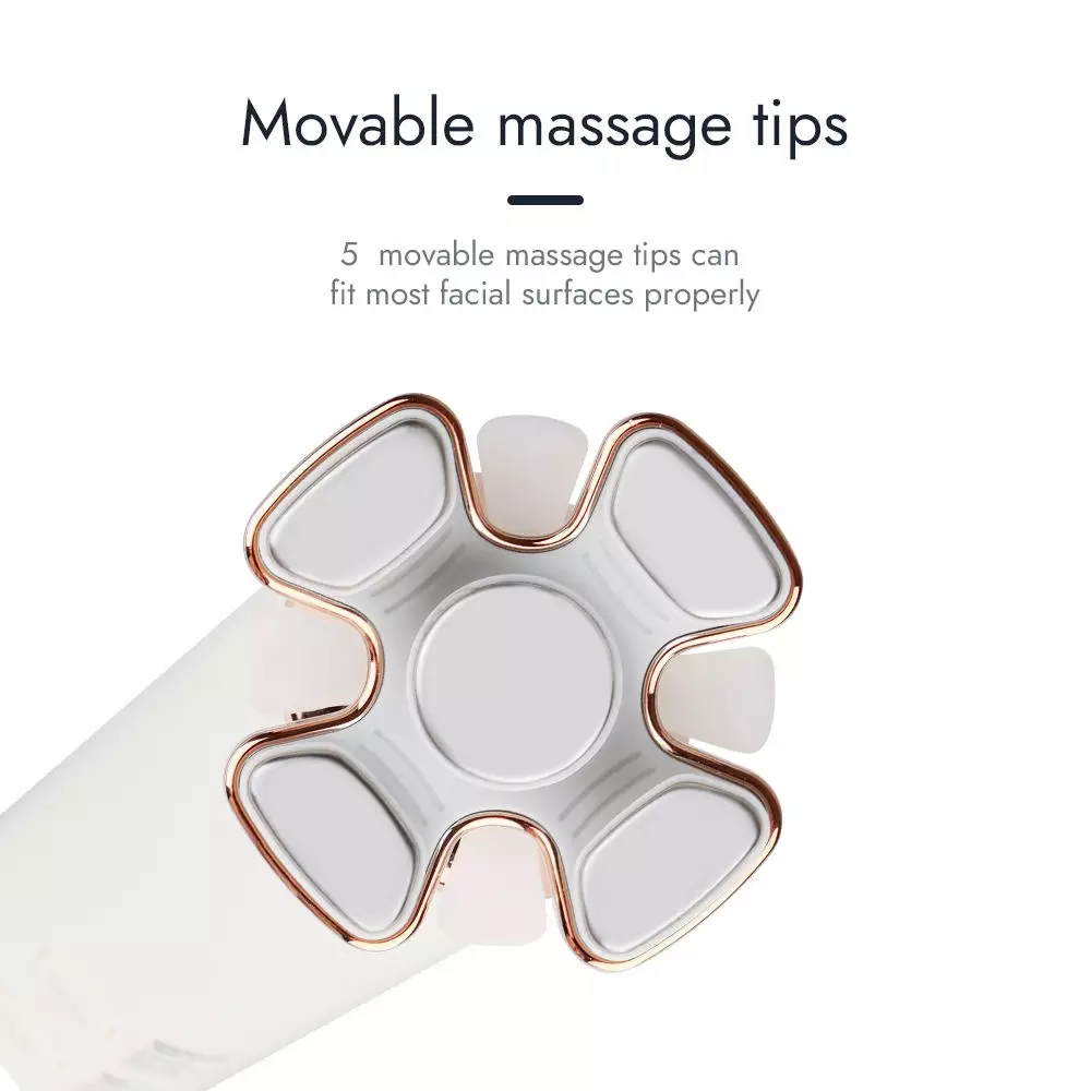 Anti Aging Moveable Massage Tips Neck Face Lifting Beauty Device