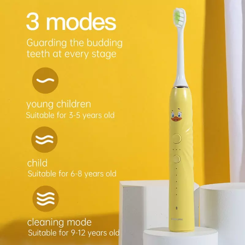 Automatic Children Rotating Hygienic Sonic Electric Toothbrush