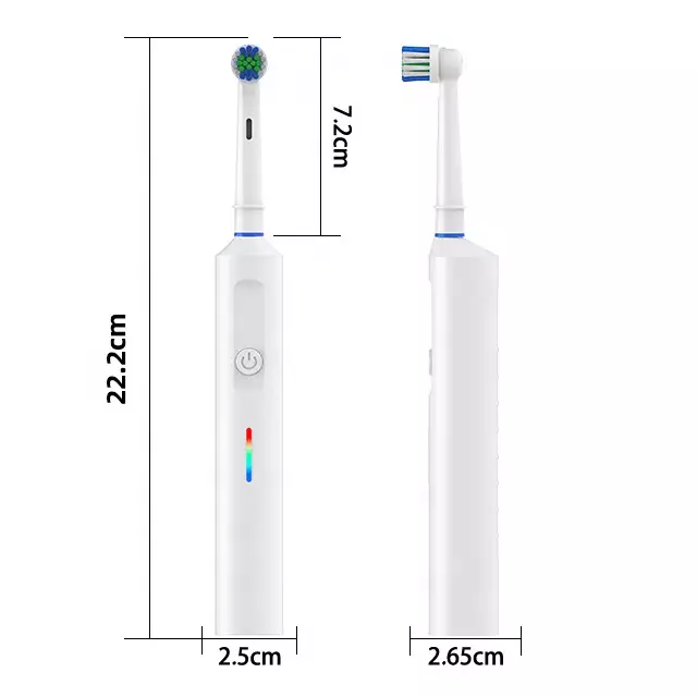 Cheap Smart Waterproof Adult Rotating Electric Wobble Toothbrush