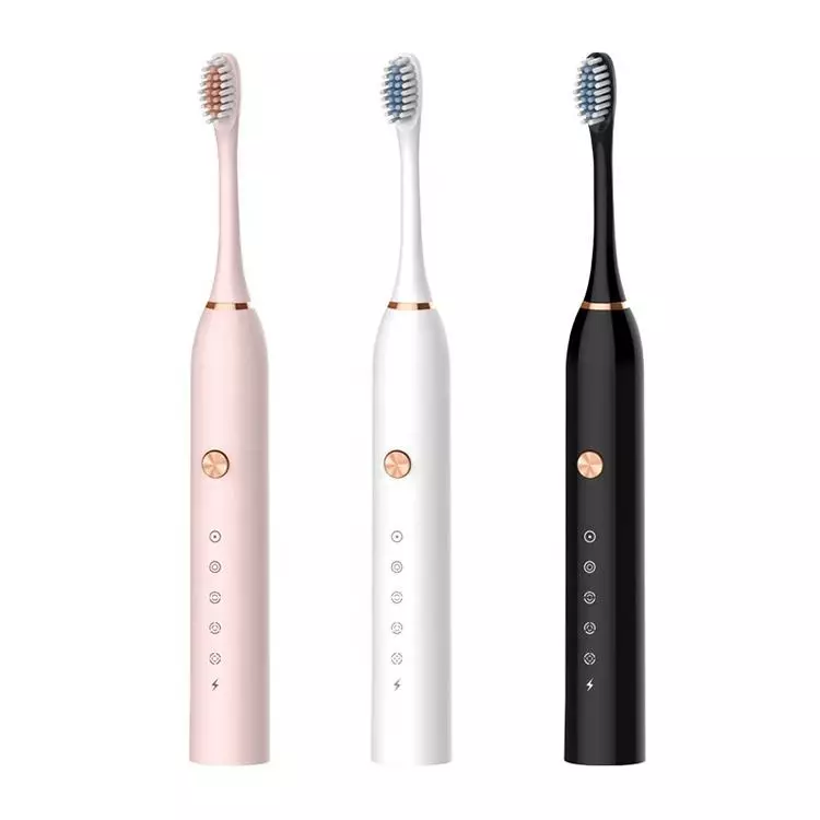 IPX7 Waterproof USB Rechargeable Powered Adults Electric Toothbrush