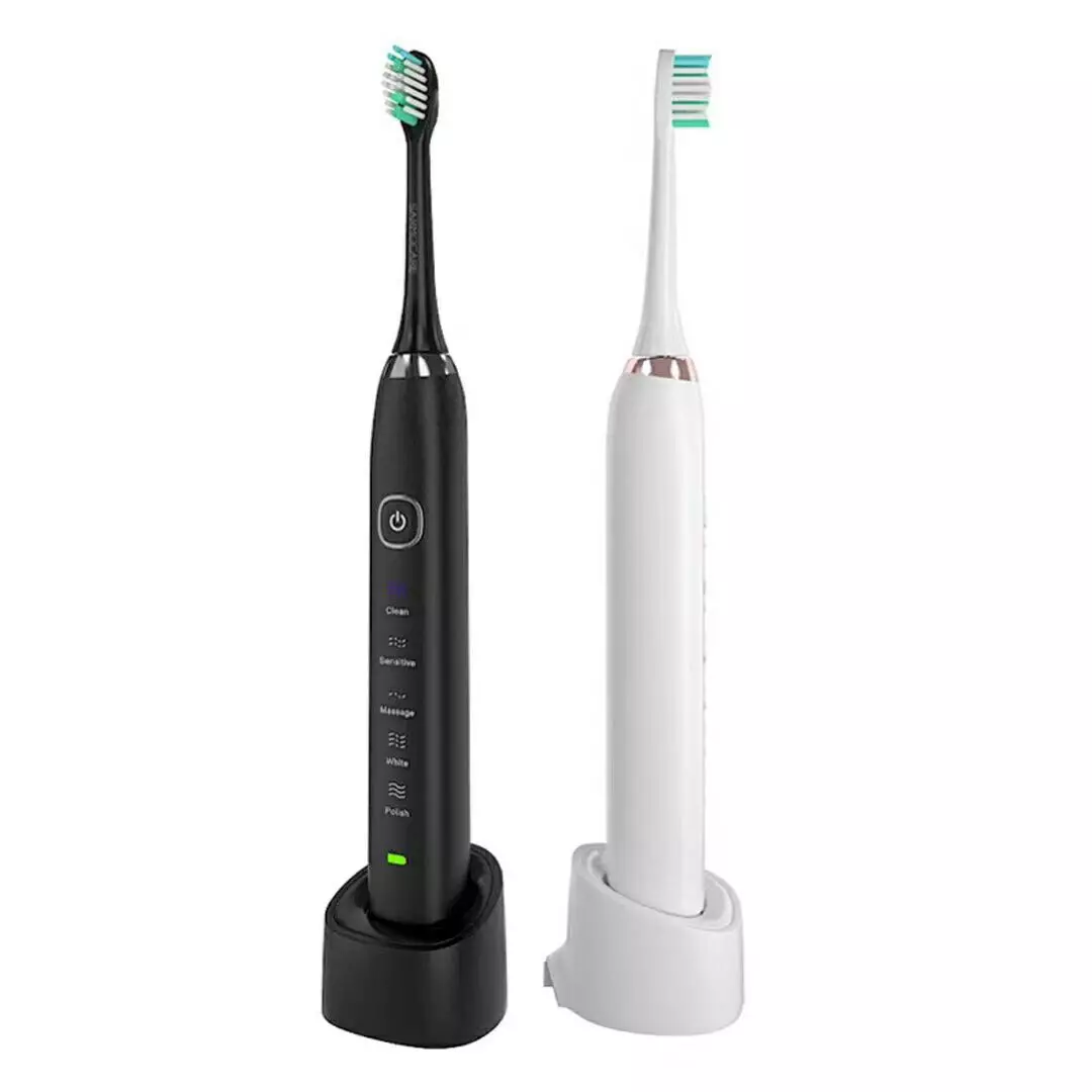 Ipx7 Waterproof Smart Rechargeable Sonic Electric Toothbrush