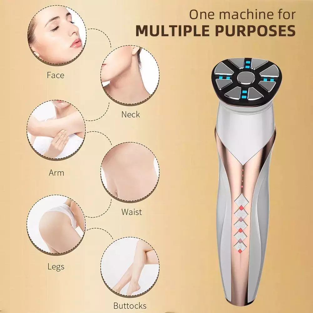 Portable EMS Facial Beauty RF Anti Wrinkle Home Beauty Device