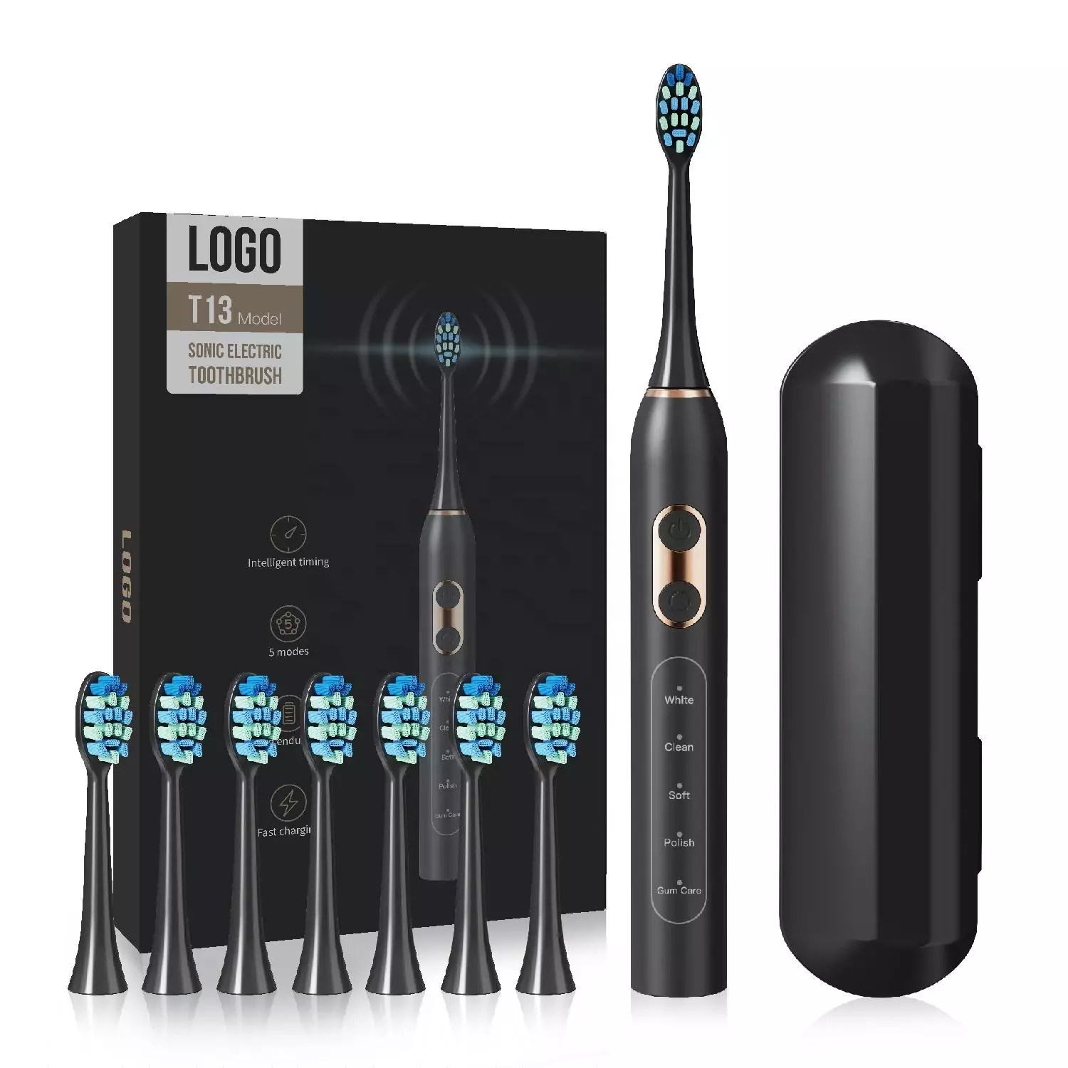 Small Batch Customization Smart Rechargeable Cheap Electric Toothbrush