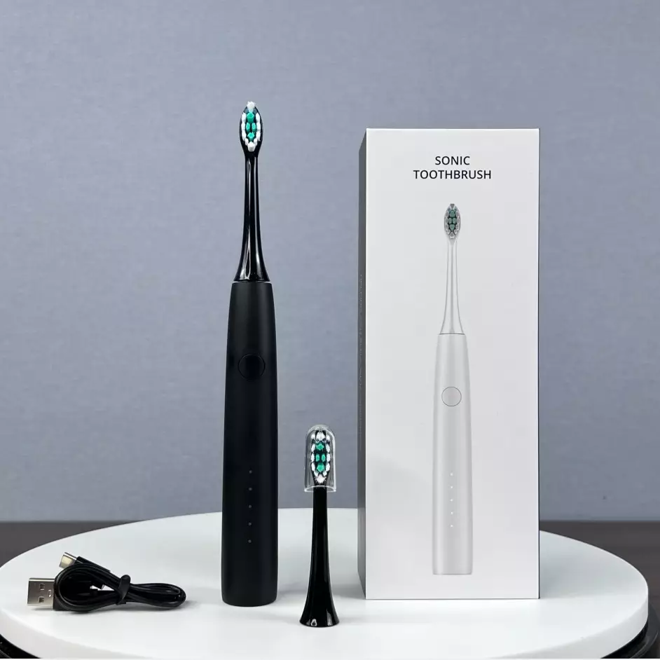 Sonic Smart Timer IPX7 Powerful Waterproof Electric Toothbrush