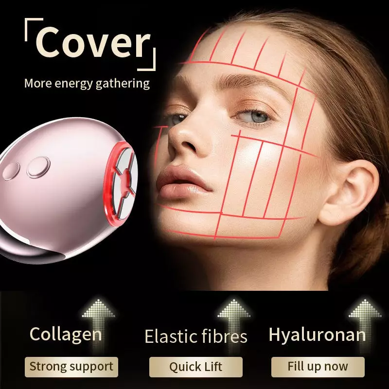 Stamped RF Instrument Photon Therapy Anti Aging Skin Care Device