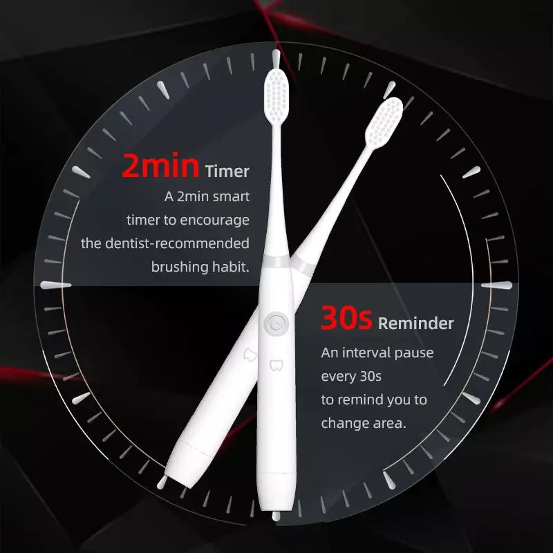 Travel Adult Toothbrush Smart Sonic Electric Toothbrush