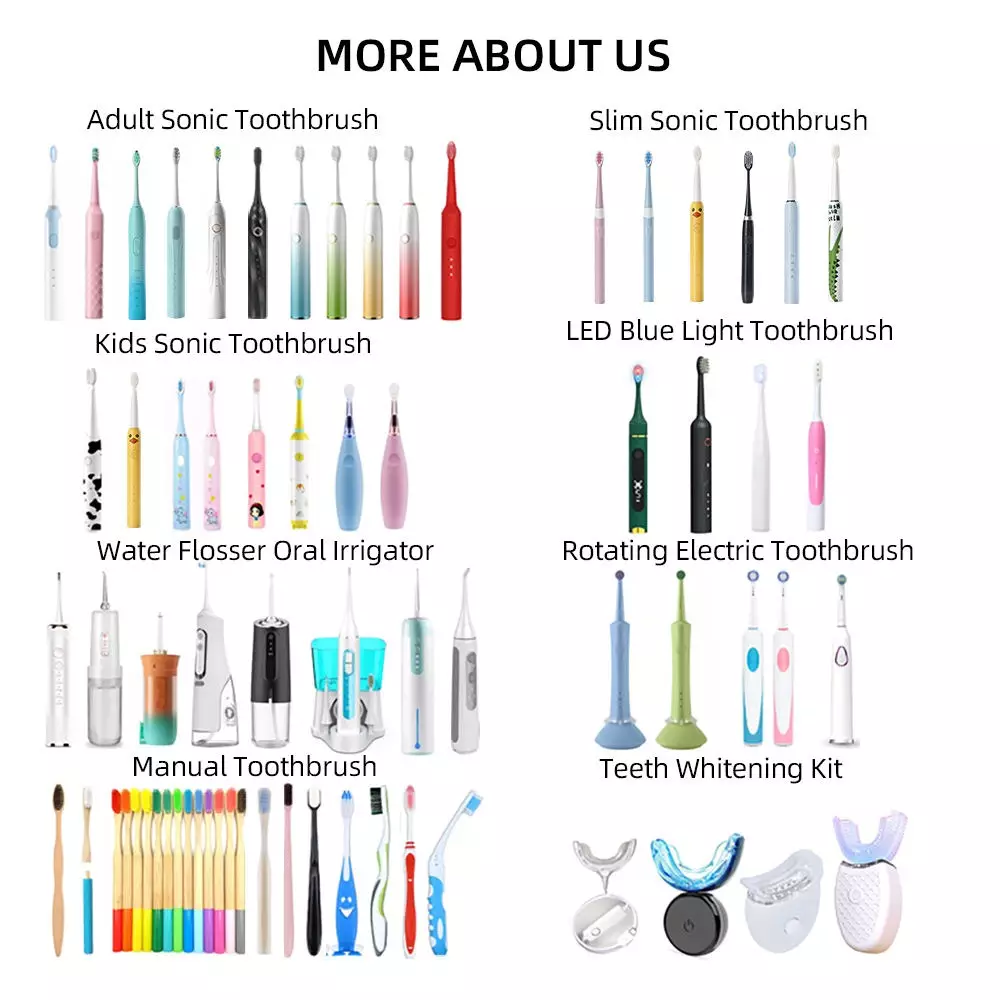 Travel Adult Toothbrush Smart Sonic Electric Toothbrush