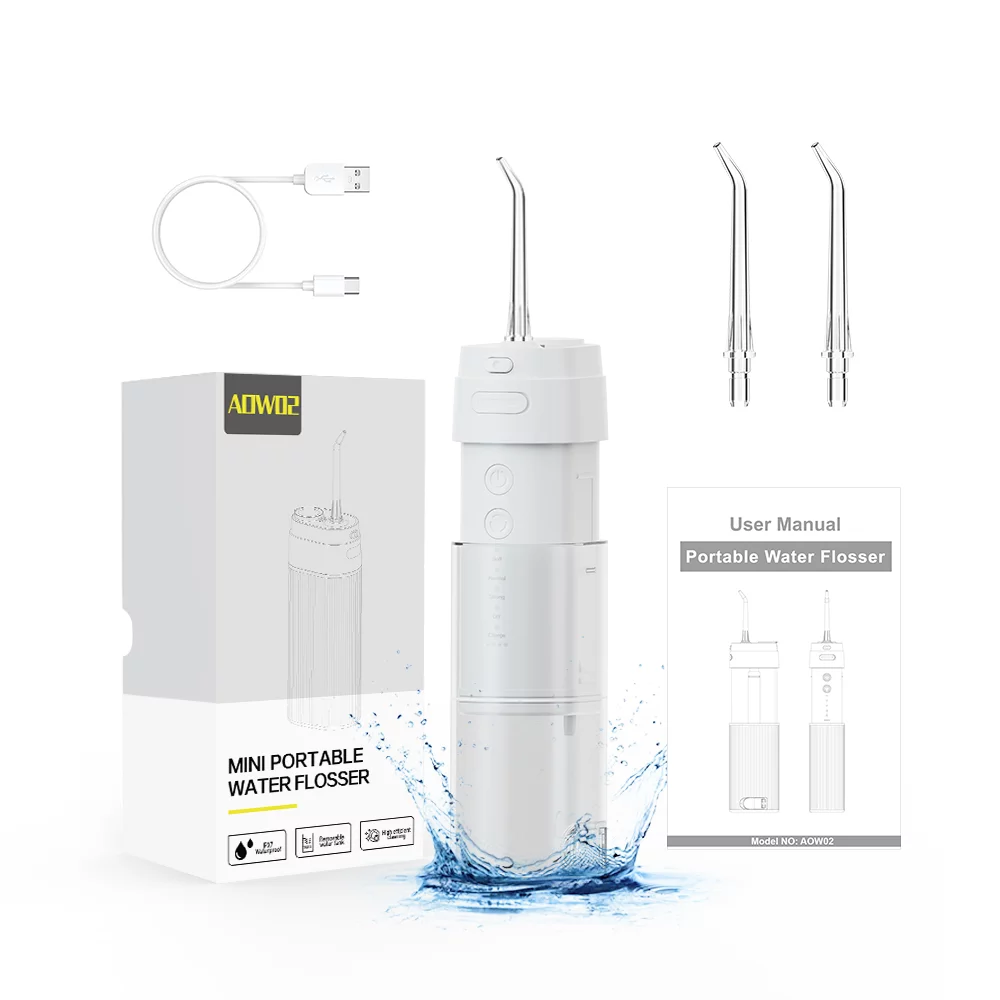 OEM Portable Mini Water Flosser Automatic 180ml For Teeth Cleaning OEM Portable Mini Water Flosser Automatic 180ml For Teeth Cleaning
